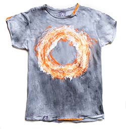 ORANGE WHIRL TSHIRT